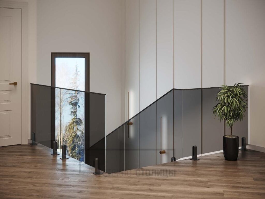 матовое стекло для ограждений